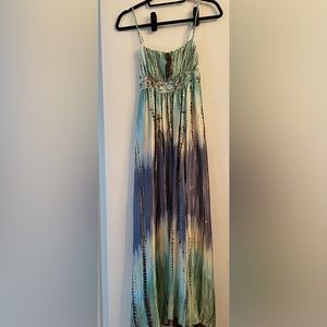 BCBG beaded embellished tank dress